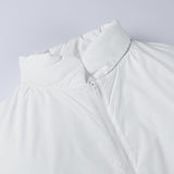 Zipper Short Padded Coat
