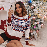 Round Neck Christmas Sweater
