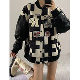 Hip-hop Long-sleeved Baseball Uniform Jacket
