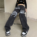 Vintage Print Jeans