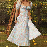 Summer Floral Print Dress