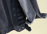 Patchwork denim jacket