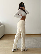 Pantalon ST crème