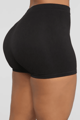SHORT SLIM BLACK
