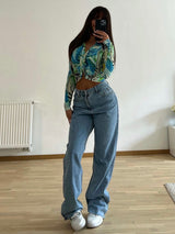 Jean oversized simple