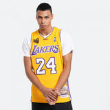 Kobe Bryant Lakers 2009-10 Yellow Jersey