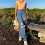 VIXON RIPPED JEANS