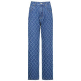 MILLIE DISTRESSED DIAMOND JEANS
