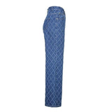MILLIE DISTRESSED DIAMOND JEANS
