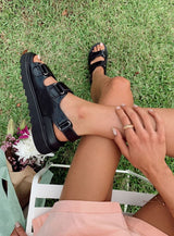 RUE CHUNKY SANDALS